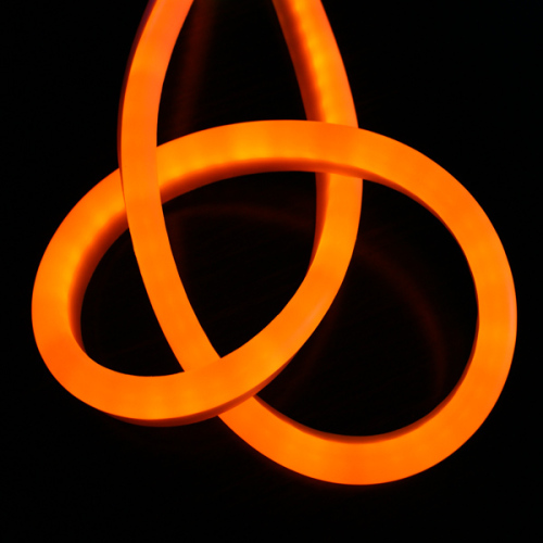 AC120v standard color jacket orange led neon strip light