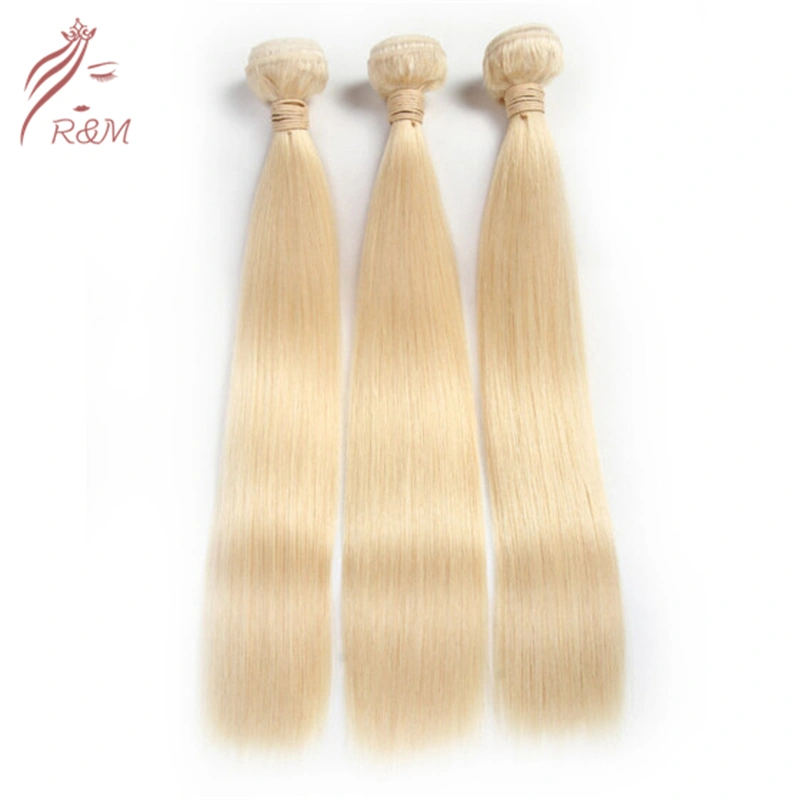 Factory Price Remy Virgin 613 Blonde Human Hair Weave with Closure