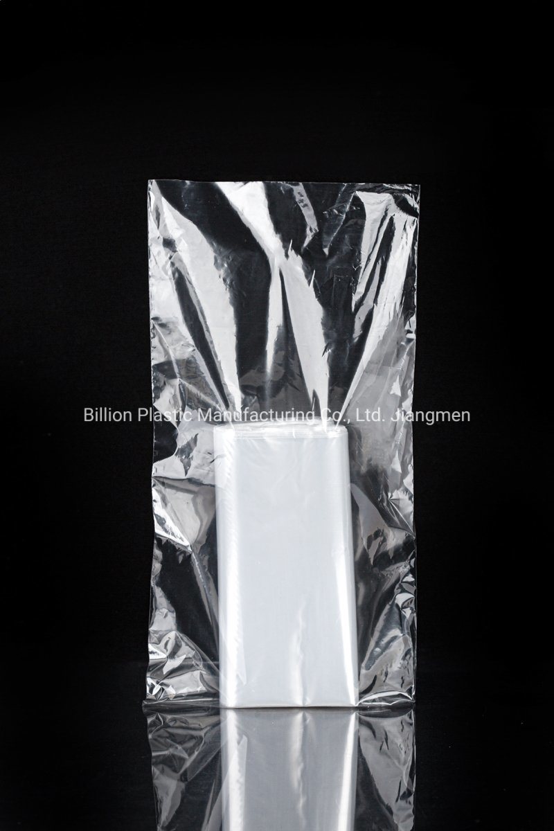 LDPE Transparent Side Seal Flat Bag for Food Packaging