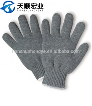 Cotton knitted work glove
