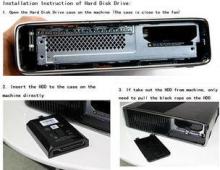 WD 120GB Hard Disk Drive for Microsoft Xbox 360 Slim Consol