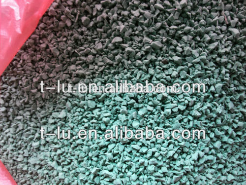 Recycled rubber granule