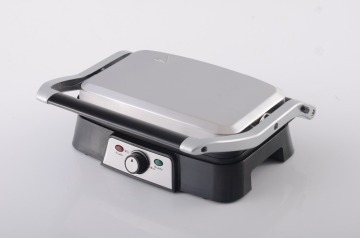 Electric Panini Press Breakfast Sandwich Hamburger Makers with Replaceable Nonstick Cast Aluminum Grill and Griddle Plates