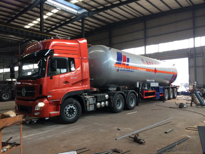 3 axles LPG semi trailer