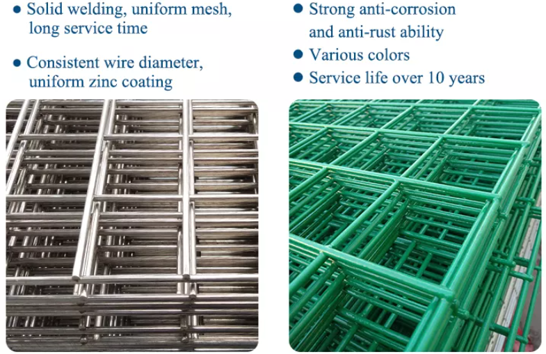 Hot selling 4mm galvanized welded wire mesh panel/Steel Reinforcement Mesh Panel/Concrete Stucco Ribbed Wire Netting