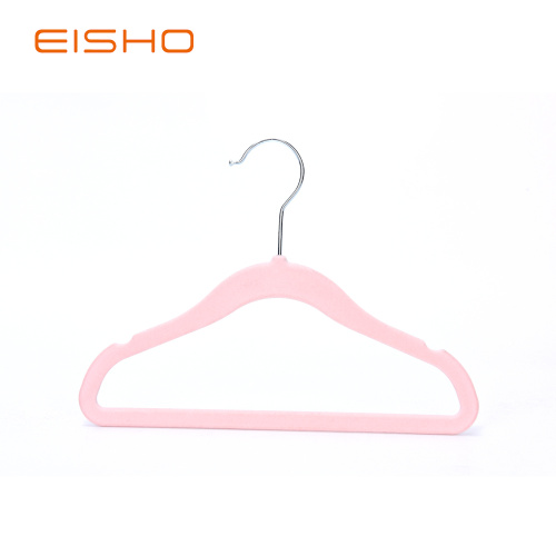 Little Baby Clothes Pink Velvet Hanger