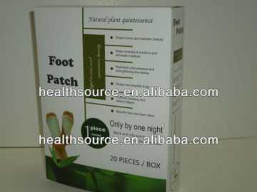 sap sheet detox foot patch CE certificate 6*8