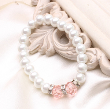 Pearl Bracelet Wholesale Crystal Bead Bangle Wedding Jewelry