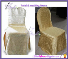 polyester jacquard damask chair covers, polyester damask chair covers for banquet chairs