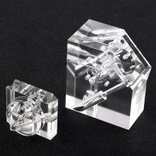 CNC Turning Polished PMMA fabrication parts