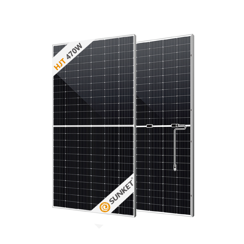 Sunket Nuovo pannello solare HJT 166mm 480W