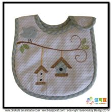 BKD plain cotton baby bibs wholesale