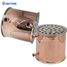 Clamp-Fitted 2-8 Inch Copper Condenser and Distillation Reflux Column Set