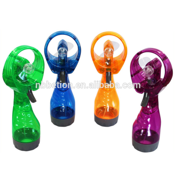 handhold spray fan cooling fan misting fan water spray bottle fan water cooling fan water spray fan