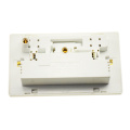 Dual UK USB Wall Socket mit Surgeschutz