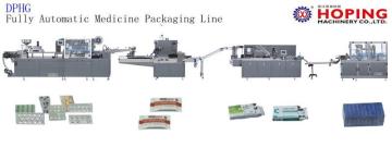 Fully Automatic Medicine Packing Line, Blister Machine, Cartoner, Overwrapper (DPHG)