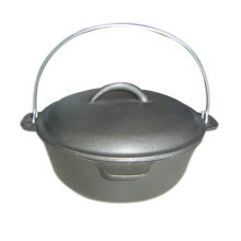 Seasoned Cast Iron Dutch Oven