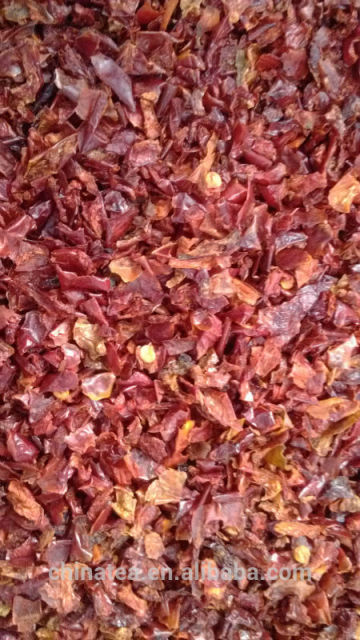 Chinese new crop dehydrated red bell pepper granules DRIED RED BELL PEPPER DEHYDRATED NEW CROP