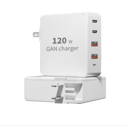 120W högeffekt som laddar USB C GAN -laddare