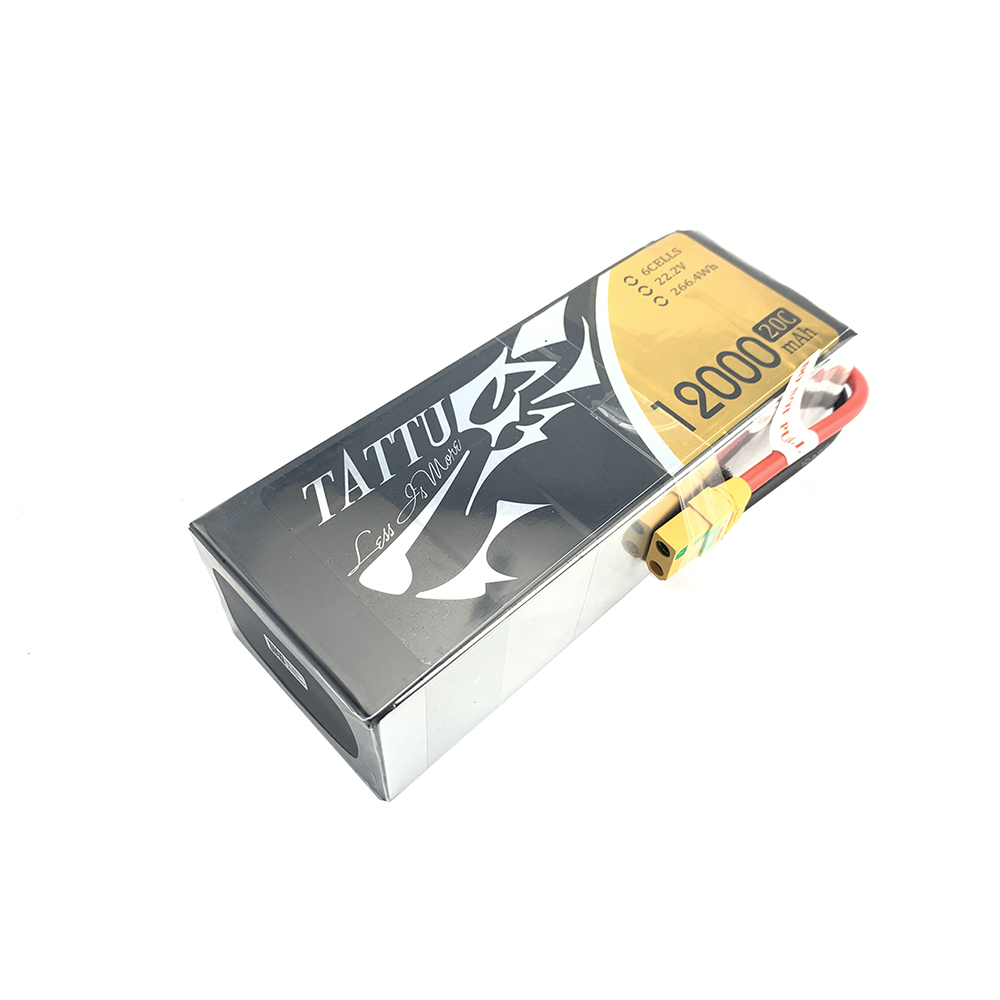 Tattu 6S 12000mAh 20C LiPo батерија