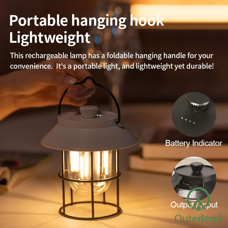 Dimmable Camping Lantern 12 Png