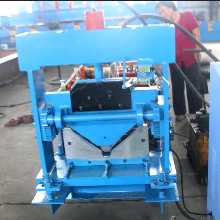 Tile Making Machinery Metal Roof RidgeCap Roll Forming Machine work with roofing sheet
