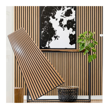 Eco-Friendly Acoustic Wood Panel MDF Melamine Board