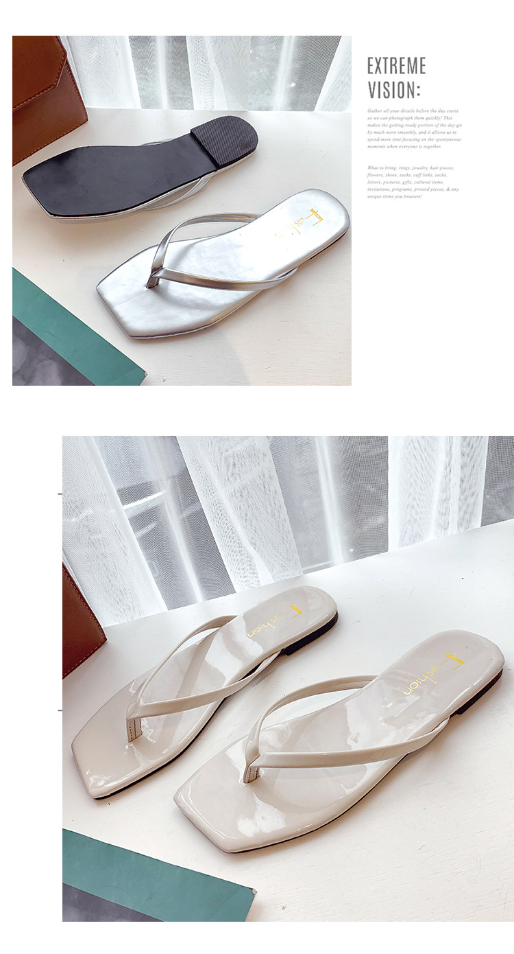 2021 Luxury Flip Flop Slipper Nude Beach Outdoor Slipper women shoes sandals PVC Jelly Slippers solid color Flip Flop