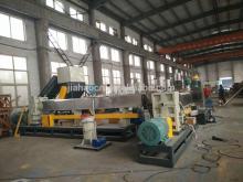 Double stage PP PE plastic pellet making machine