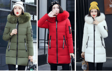 Hood Parka Overcoat Long Jacket