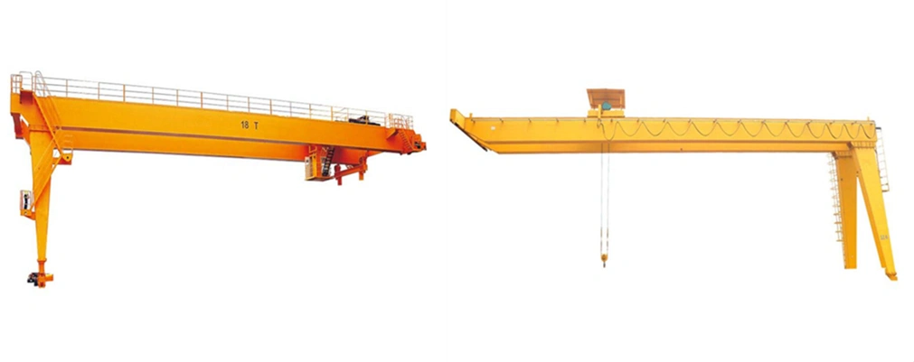 Double Girder Semi-Gantry Crane for Lifting