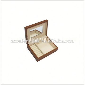 Fabulous Mini wooden treasure chest jewelry box