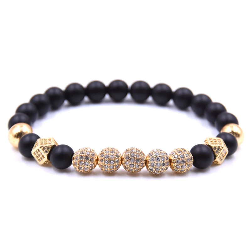 Wholesale Fashion Accessories Natural Stone Bead Bracelet