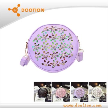 2015 new fashion handbag hollow handbag