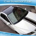 Adesivo de teto solar do carro preto lustroso super