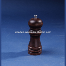 Wooden mini black pepper grinder