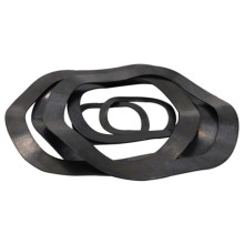 Wave Washers: Blackened 3-Wave Spring Washers - 10mm x 15mm x 0.3mm