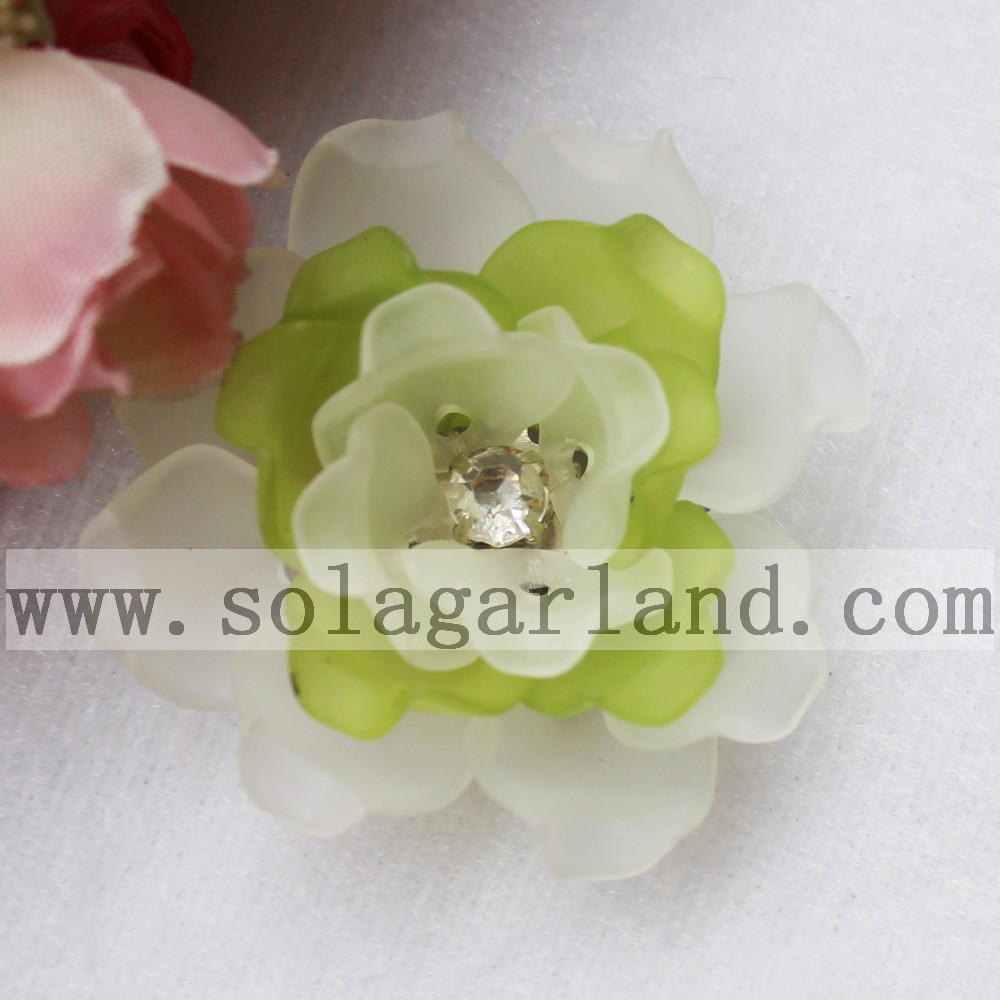 Vintage Handmade Bead Flower