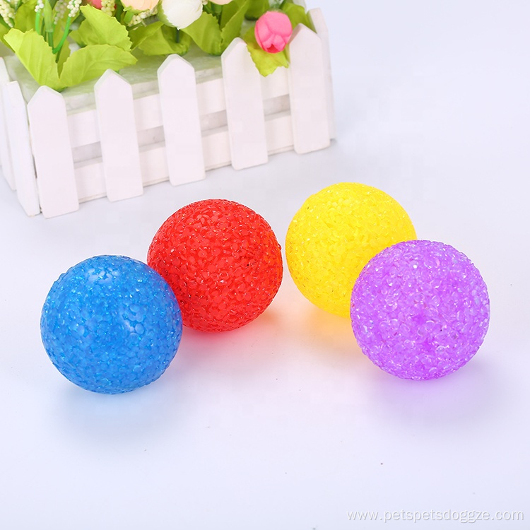 Plastic crystal ball with Bell cat toy ball