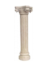 Hand Carved Stone Column
