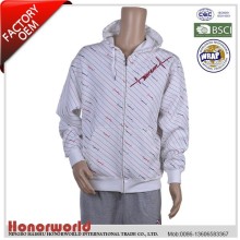 80% cotton 20% polyester allover print sweatshirts / allover print hoodie / fashion hoody