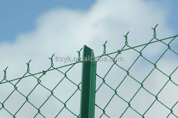 export Europe chain link mesh fence rust-proof wire mesh fence PVC chain link mesh