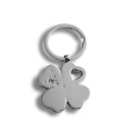 Four Leaf Clover Diamond Crystal Rhinestone Keychain