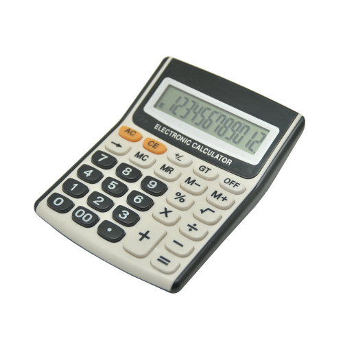 12 Digit Table Big Button Desktop Calculator