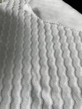 Chenille sweater fabric with spandex