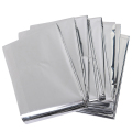 Silver Emergency Thermal Heated Mylar Survival Filtet