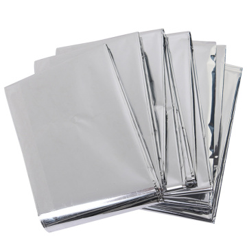 Silver Kecemasan Thermal Heated Mylar Survival Blanket