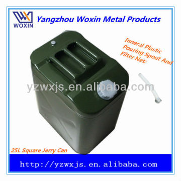 Galvanized 20 liter,25 liter jerry can