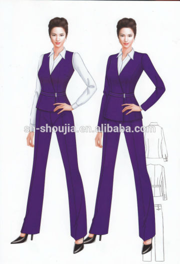 Ladies Suit With Skirt, High Quality Ladies Suit,Ladies Suit