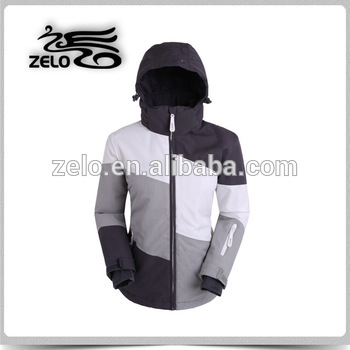 2015 new snowboard men white ski jacket